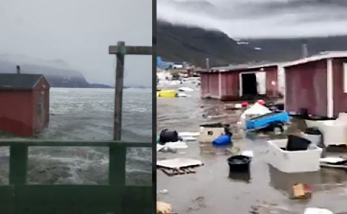 tsunami en Groenlandia 
