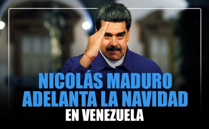 Nicolás Maduro adelanta la Navidad en Venezuela