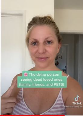 Enfermera revela qué dicen normalmente las personas antes de morir 