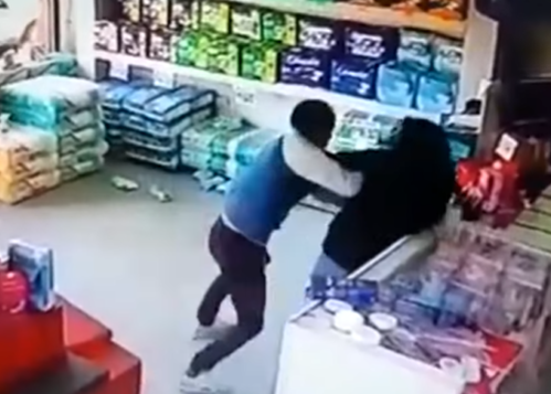 Ingresó a robar a un local, pero la dueña le dio una gran sorpresa 