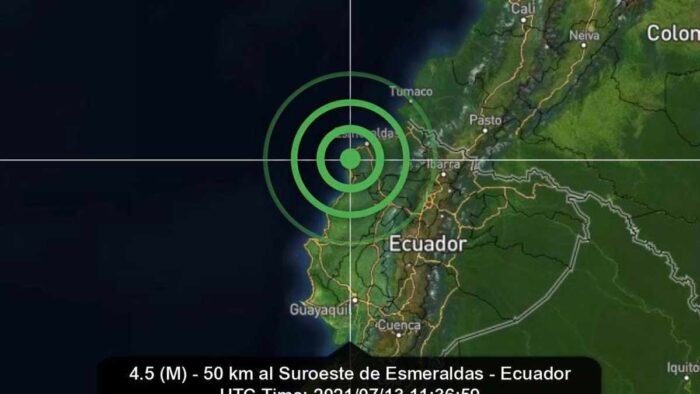 Temblor de gran magnitud se registró en Ecuador (VIDEOS) 