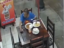 Viral: Hombre se fue sin pagar la cuenta y hasta los platos se llevó