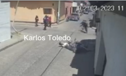 Estudiante es atropellado por motocicleta en Quiché (VIDEO) 