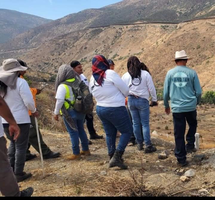 Colectivo de Búsqueda de Baja California buscaba a un migrante desaparecido.