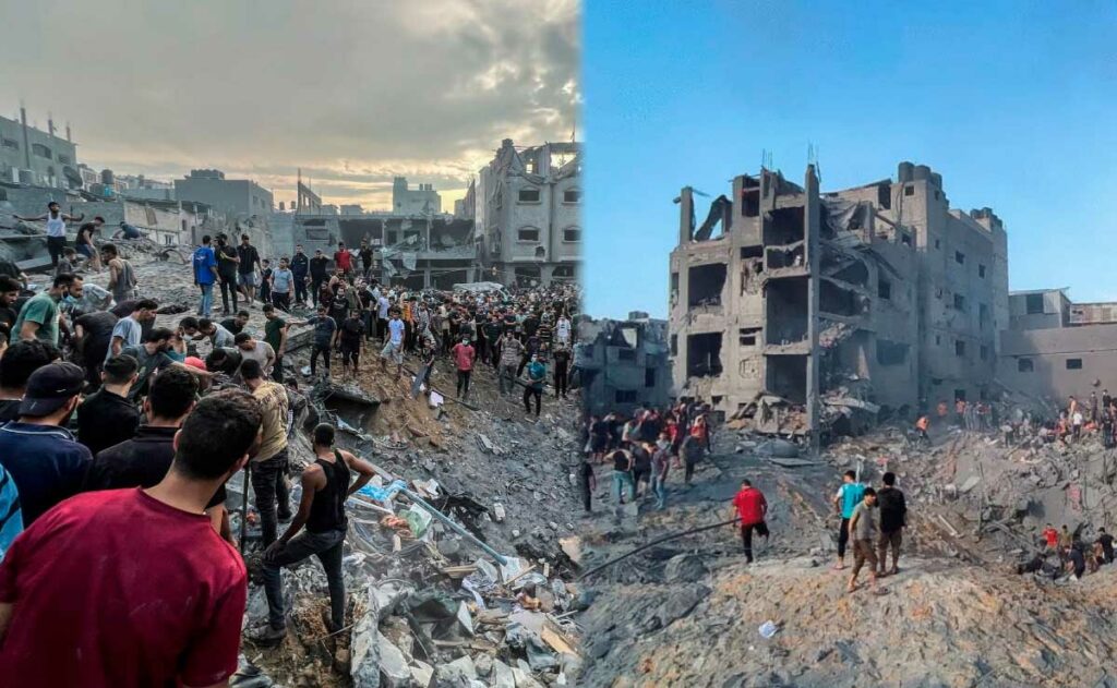 bombardeo-israeli-campo-refugiados-gaza