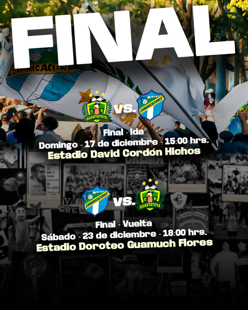 Final del Torneo Apertura 2023: Comunicaciones vs Guastatoya