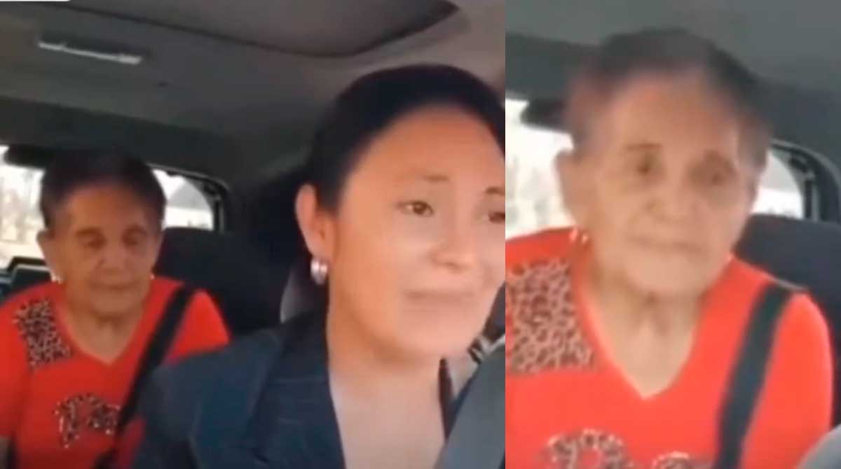 Abuelita es enviada por su hijo a un asilo en un taxi sin saberlo (VIDEO)