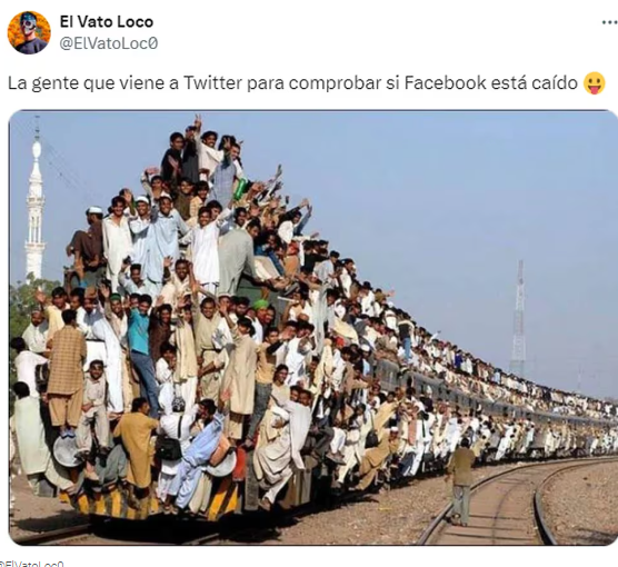 Los mejores memes ante la caída de Facebook e Instagram 