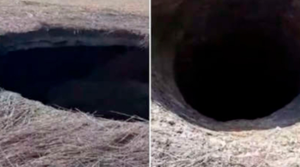 Profundo-cráter-aparece-misteriosamente-en-un-campo-ruso