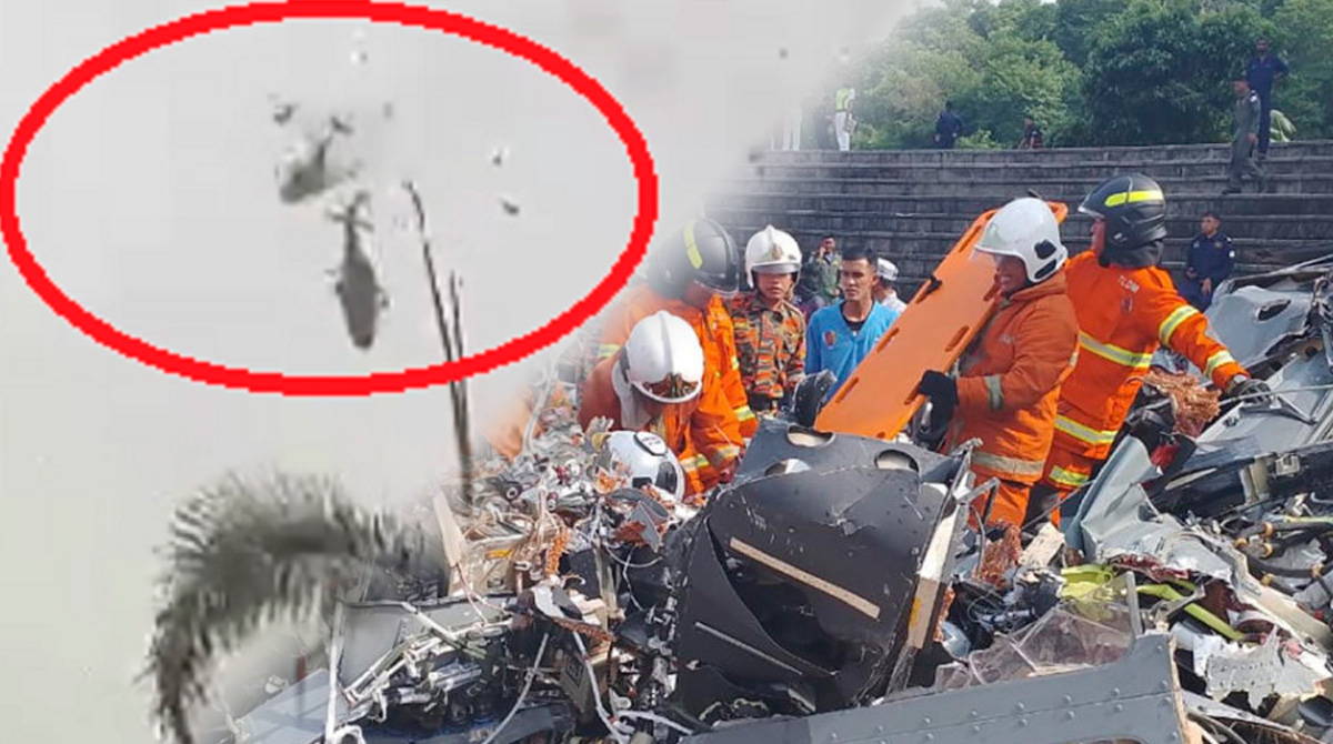 Revelan video de choque entre helicópteros que dejó 10 fallecidos
